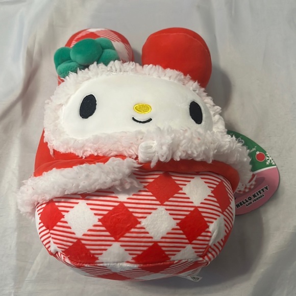 BNWT CHRISTMAS MY MELODY SQUISHMALLOW PLUSH - Picture 2 of 7